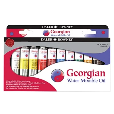 Imagen de Daler Rowney Georgian Set, 10 Colores Surtidos, x 20 ml