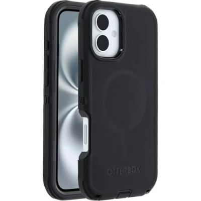 Imagen de OtterBox Defender XT PC Back Cover Negro Magnético Apple iPhone 16 Plus