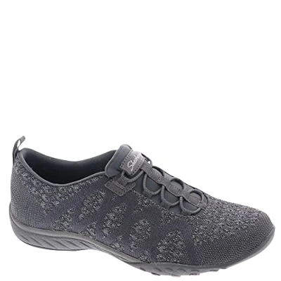 Imagen de Skechers Breathe Easy Infi Knity, Zapatillas Mujer, Gris Oscuro, 40 EU