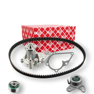 Imagen de FEBI BILSTEIN 173745 bomba de agua + Kit Distribucion con 105 22 perfil redondeado dientes Metal HYUNDAI: Getz, ACCENT 2