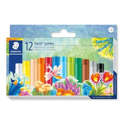 Imagen de STAEDTLER Öl Pastellkreide Noris Club jumbo, 12er Etui