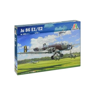 Imagen de Italeri 1391 Modelo de plástico para Montar, Aviones, Ju 86 E1/E2, Kit, Escala 1:72