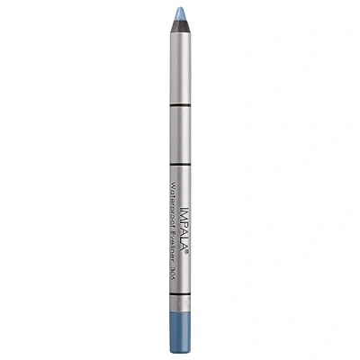 Imagen de IMPALA Lápiz de Ojos Waterproof Cremoso Color Azul Claro 305 Contorno Definido o Efecto Ahumado Textura Densa y Cremosa Fácil Aplicar Brillante, Duradero Resistente al Agua