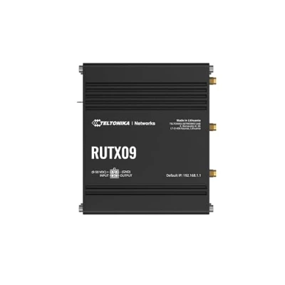Imagen de TELTONIKA RUTX09 Next Generation LTE CAT6 Industrial Cellular Router 4X GBIT 300MBPS Download 50MBPS UPLINK