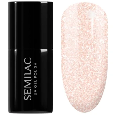 Imagen de Semilac Esmalte Semipermanente UV 578 Glow Together 7ml Colección WeddiNails