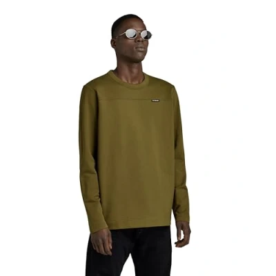 Imagen de G STAR RAW Camiseta Chest Label Tweeter Para Hombre, Verde (dark olive D23908 D136 C744), M