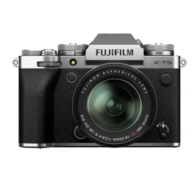 Imagen de Fujifilm X T5 Cámara Digital Mirrorless con Objetivo Zoom XF18 55mm/F2.8 4 R LM OIS Silver