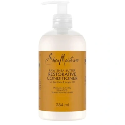 Imagen de SheaMoisture con Manteca de Karité Pura Acondicionador Reparador, para cabello dañado 384 ml