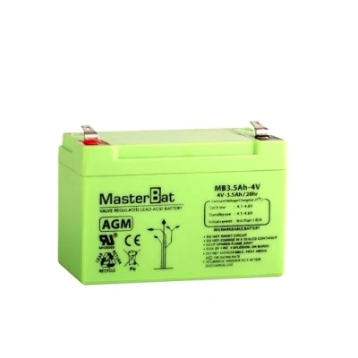 Imagen de Master U Power Bateria Plomo AGM 3.5Ah 4V