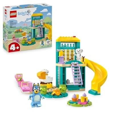 Imagen de Lego bluey 11201 diversión en el parque de juegos con y chloe