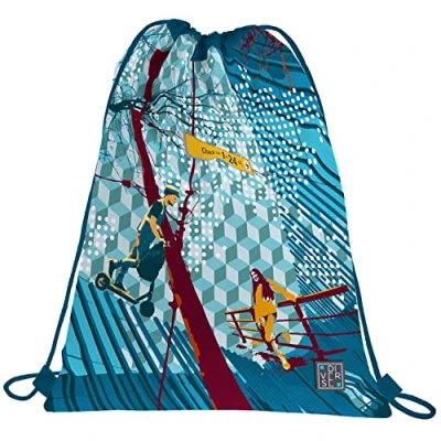 Imagen de Grafoplás Diverse, Follow Me, Bolsa Escolar Unisex Niños, Multicolor, 36x47cm