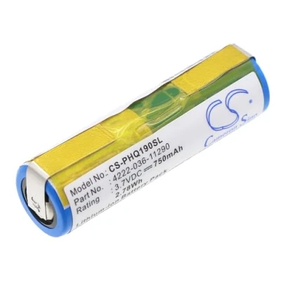 Imagen de CS PHQ190SL Baterías 750mAh Compatible con [Philips] 8895XL, 9160XL, 9170XL, 9190XL, 9195XL, HQ7360, HQ7363, HQ8100, HQ8140, HQ8150, HQ8160, HQ8170, HQ8200, HQ8250, HQ8290, HQ8800, HQ8894, HQ9020, HQ