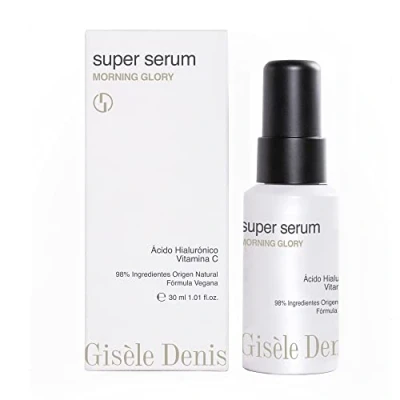 Imagen de GISÈLE DENIS Serum Morning Glory, 30 ml, Super Facial, Cuidado de la Piel Mujer, Rutina Hidratante, Regenerante y Antioxidante, con Ácido Hialurónico Vitamina C, Fórmula Vegana