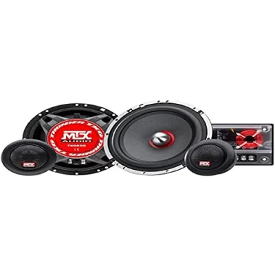 Imagen de MTX TX665S Kit de Altavoces 16.5cm 2 Vas 90W RMS 4O chasis Aluminio tweeter neodimio Bobina cpula Seda TSV Til