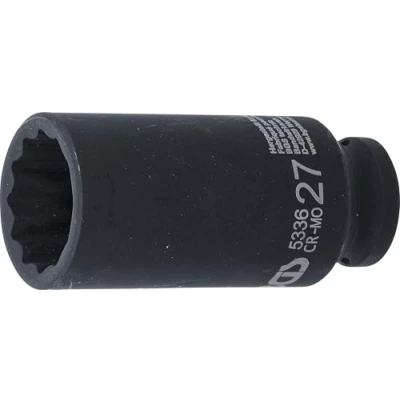 Imagen de BGS 5336 Llaves de vaso impacto 12 caras entrada 12,5 mm (1/2&quot;) 27