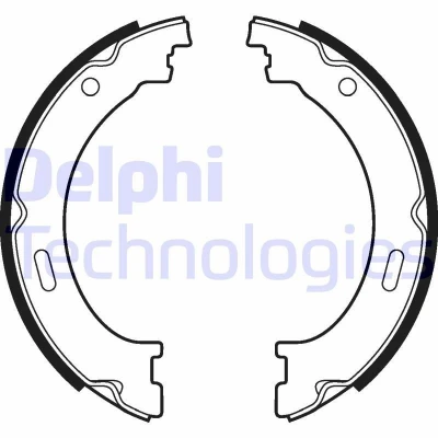 Imagen de DELPHI LS2041 Zapatas de Freno Mano JEEP: GRAND Cherokee 3, III