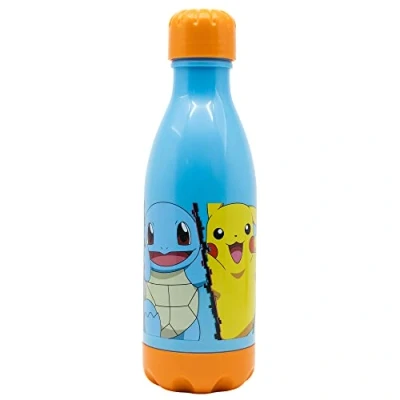 Imagen de Botella de agua infantil reutilizable plástico libre BPA 560 ml Pokemon