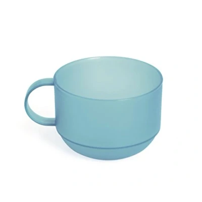 Imagen de Excelsa Rainbow Taza Jumbo de 0,5 litros, Azul Claro, 11x11x8 cm
