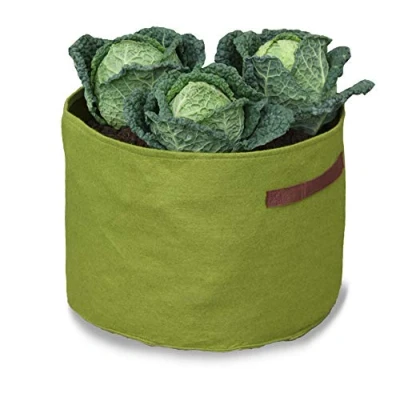 Imagen de Bolsa para plantas de jardín Tierra Haxnicks VIG080101 Potes Vigo, Verde, 18 x 20 cm