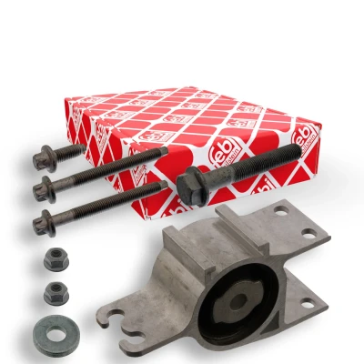 Imagen de FEBI BILSTEIN 44172 Silentblock Brazo de Suspension con material montaje añadido Eje delantero, izquierda, posterior 92 MERCEDES BENZ: CLA Coupé