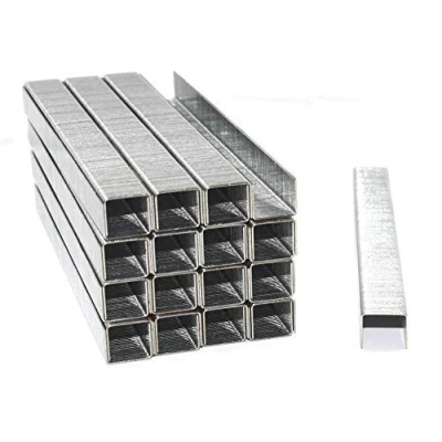 Imagen de 5000 Grapas tipo 53/10 mm Longitud 10 Ancho 11,4 Galvanizadas Tamaño 10/11,4 para grapadora