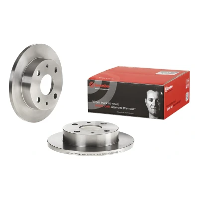 Imagen de BREMBO 08.9138.10 Disco de freno 211 11 4 macizo DAIHATSU: CUORE 6