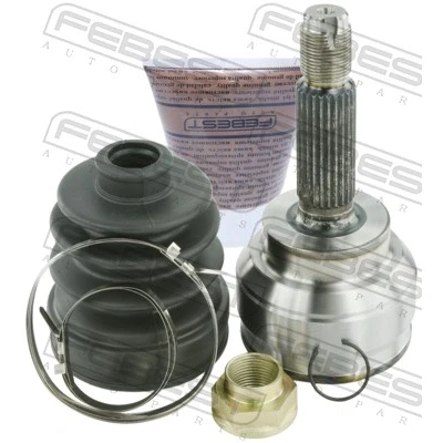Imagen de FEBEST 0410 CS3A Articulación, árbol de transmisión Eje delantero, lado rueda