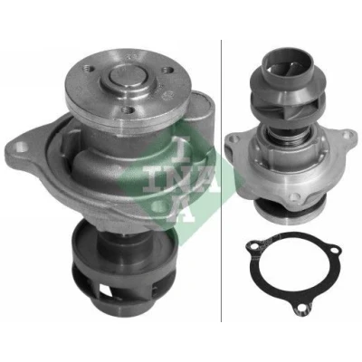 Imagen de INA 538 0263 10 Bomba de agua para accionamiento correa poli V FORD: FIESTA 5, Fusion Familiar, KA Hatchback