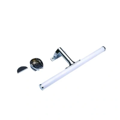 Imagen de BARCELONA Led Aplique espejo baño tubular 30cm 5W Lampara cromo, blanco neutro 4000K IP44