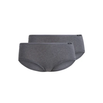 Imagen de Skiny Damen Panty 2ER PACK Culotte, Mujer, Talla: 36, Anthracite melange