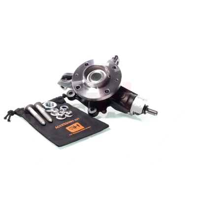 Imagen de GH 283712V Mangueta Eje delantero, izquierda con buje de rueda, cojinete tapa contra salpicaduras, tornillos