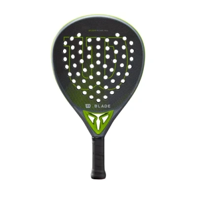 Imagen de Wilson Blade PRO V2 Raqueta de pádel, Talla: One Size, Schwarz gruen