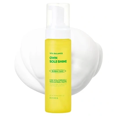 Imagen de EUNYUL Vita Balance Own Sole Shine espuma Facial, 200ml Limpiadores facial de pH bajo Hidrata