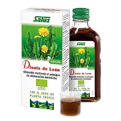 Imagen de Salus Jugo Natural de Diente León Complemento Alimenticio 200 ml Ayuda a Mantener el Equilibrio Emocional y la Función Digestiva Elaborado con Hierba Raíz