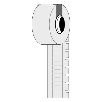 Imagen de Brady M6 10x4.2 7597 WT Etiquetas de polietileno blanco 10 mm x 4,20 (original)