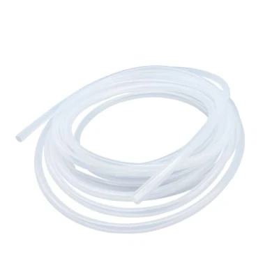 Imagen de LAVMHAB manguera de silicona 7 mm ID x 9 OD 8 metros longitud, mangueras calidad alimentaria, flexible transparente para transferencia agua y aire la bomba