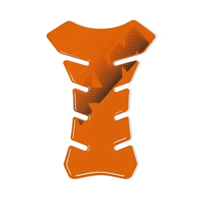 Imagen de 4R Quattroerre.it 18157 Pegatina 3D para el Depósito de la Moto, Naranja KTM