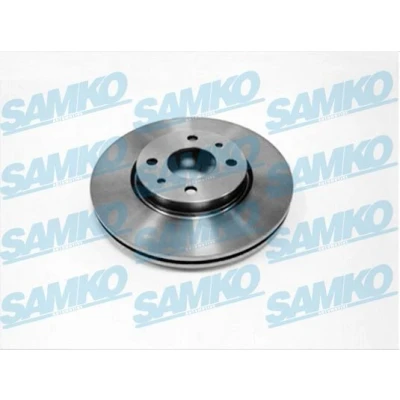 Imagen de SAMKO L2121VR Disco de freno 257 22 4 ventilación interna revestido FIAT: BRAVO 2, Stilo Hatchback, Panda III ALFA ROMEO: MiTo