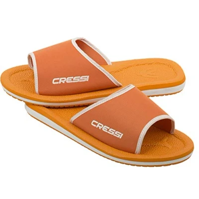 Imagen de Cressi Lipari Chanclas para Playa y Piscina, Unisex, Naranja/Blanco, 29 EU