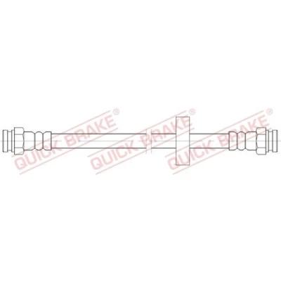 Imagen de QUICK BRAKE 22.110 Latiguillos de Freno 198 M10x1