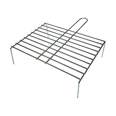 Imagen de Parrilla con patas para la barbacoa Zinc 45x35 cm