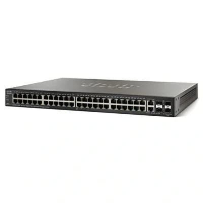Imagen de Cisco SG500 52P Gestionado L3 Negro Energía sobre Ethernet (PoE) Switch de Red (Gestionado, L3, (PoE))