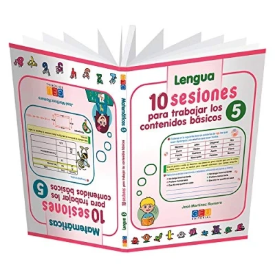 Imagen de Lengua y Matemáticas 5º Primaria: 10 Sesiones para trabajar los contenidos básicos