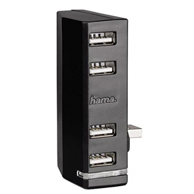 Imagen de Hama 4 Port USB Hub, Mit Led Anzeige, In Xbox One Design [Importación Alemana]