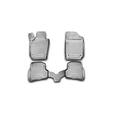 Imagen de Element EXP.NLC.44.03.210 Alfombrillas de Goma Antideslizantes Primera Calidad para Seat Ibiza, año 08 20, Negro