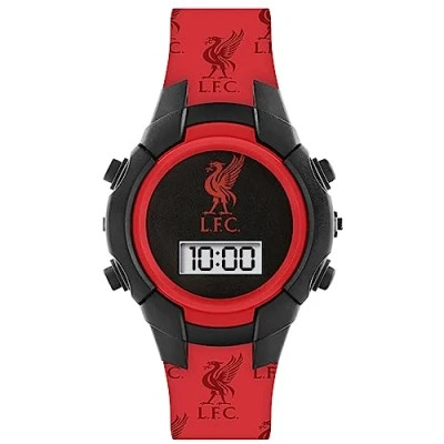 Imagen de Liverpool F.C. Reloj Digital para Chicos de Cuarzo con Correa en Silicona LFC4001