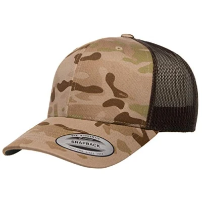 Imagen de Yupoong Yp Classics Multicam Retro Trucker Gorra talla única