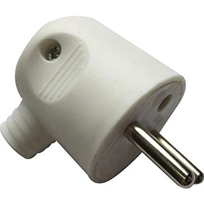 Imagen de Dio dio043060 enchufe macho 2 polos con tierra, salida lateral), Blanco, DIO043062