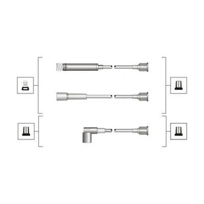 Imagen de MAGNETI MARELLI 941319170047 Juego de Cables Encendido OPEL: Frontera A SUV, Astra F CC, Berlina, SUZUKI: Vitara I SUV