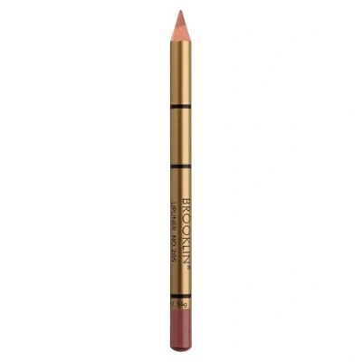 Imagen de Impala Lápiz de Labios Brooklin Waterproof Color Marrón Claro 205 Perfilador Permanente Labial Resistente al Agua Delineador Larga Duración
